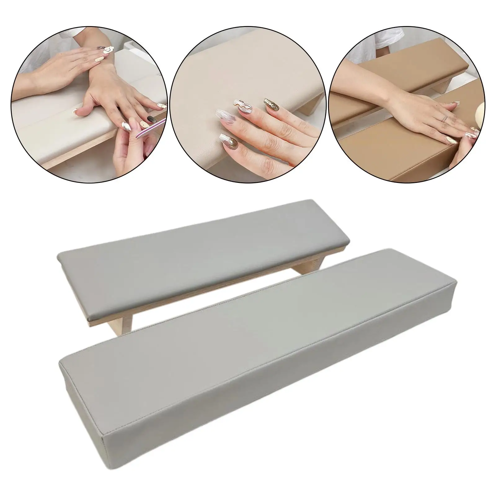 Nail Arm Rest Washable Accessories PU for Nail Technician Table Manicure
