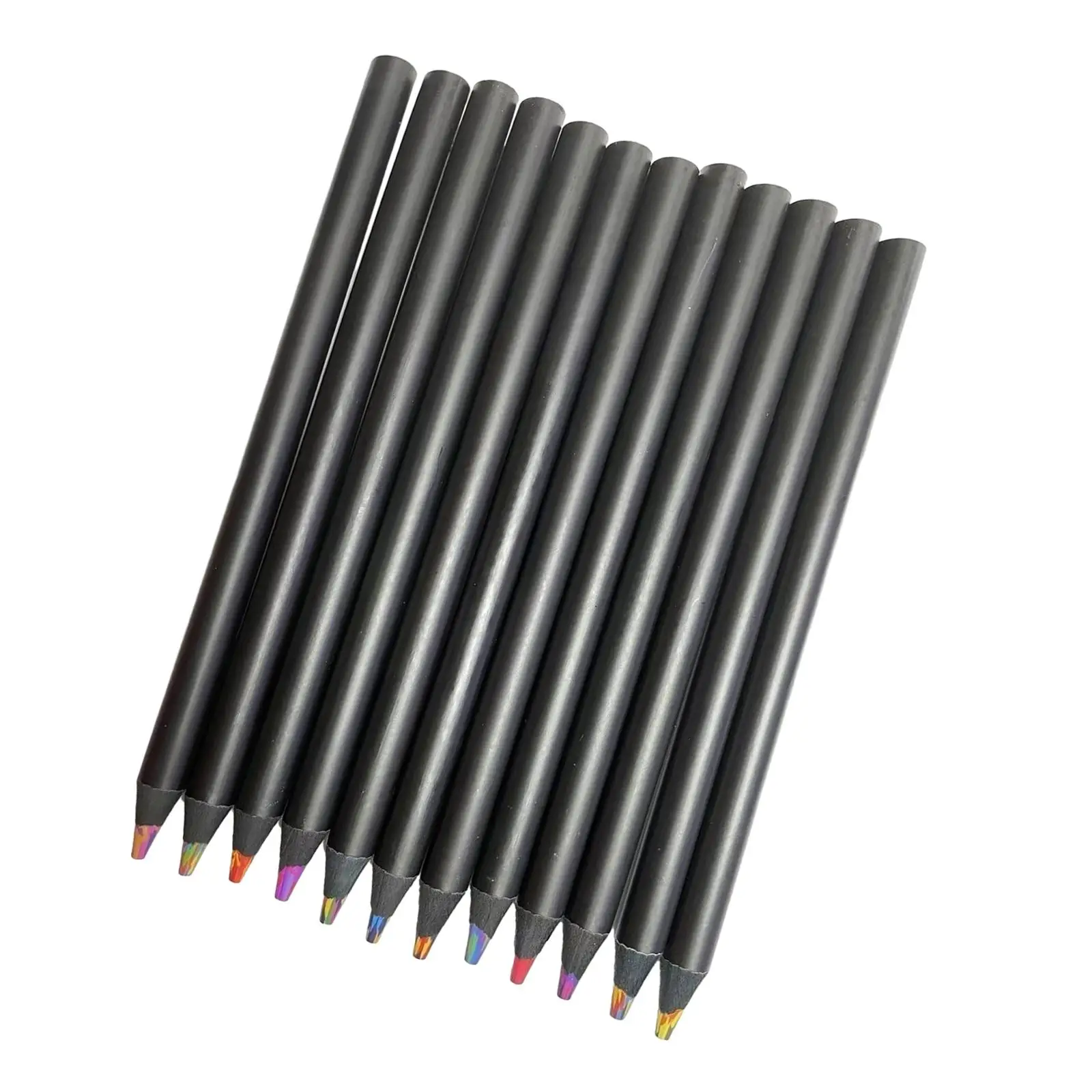 Rainbow Colored Pencils Sketching for Party Bag Wooden Jumbo Coloring Pencil