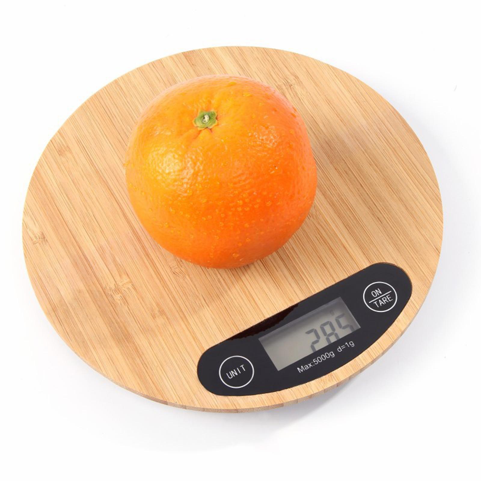 2 in 1 Kitchen Scale Weight Grams oz Battery Operated Cutting Measuring Separating Electronic Portable Food Scale for Cooking