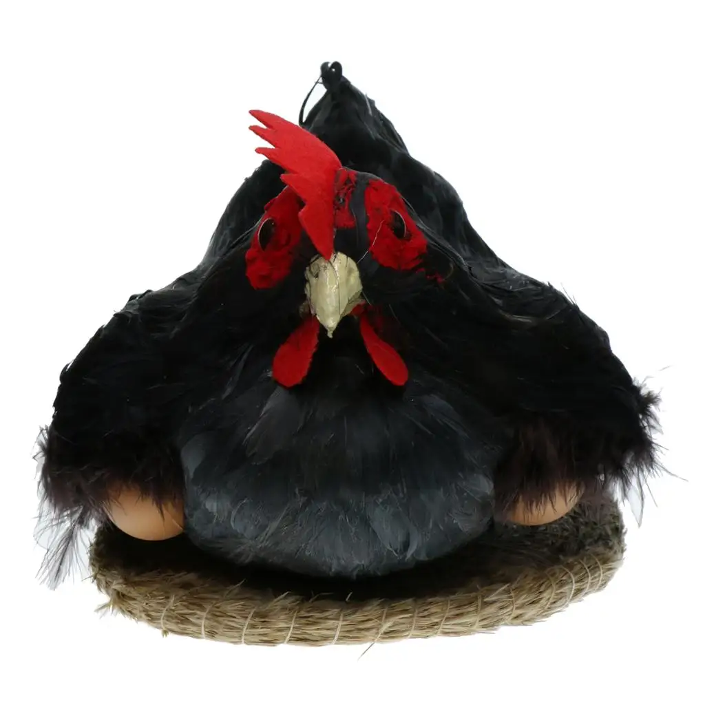  Hatching Hen Egg Chicken Feather Prop Farm Animals Easter Decor