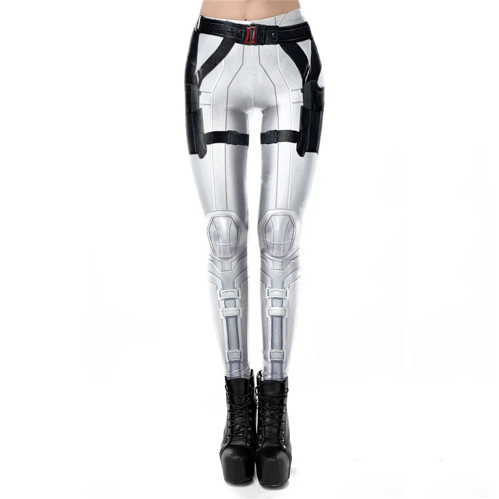 IOOTIANY Equipment Gun Print Leggings Fashion Women Leggings Armor Deadpool Leggins Workout Legging Woman Fitness Pants