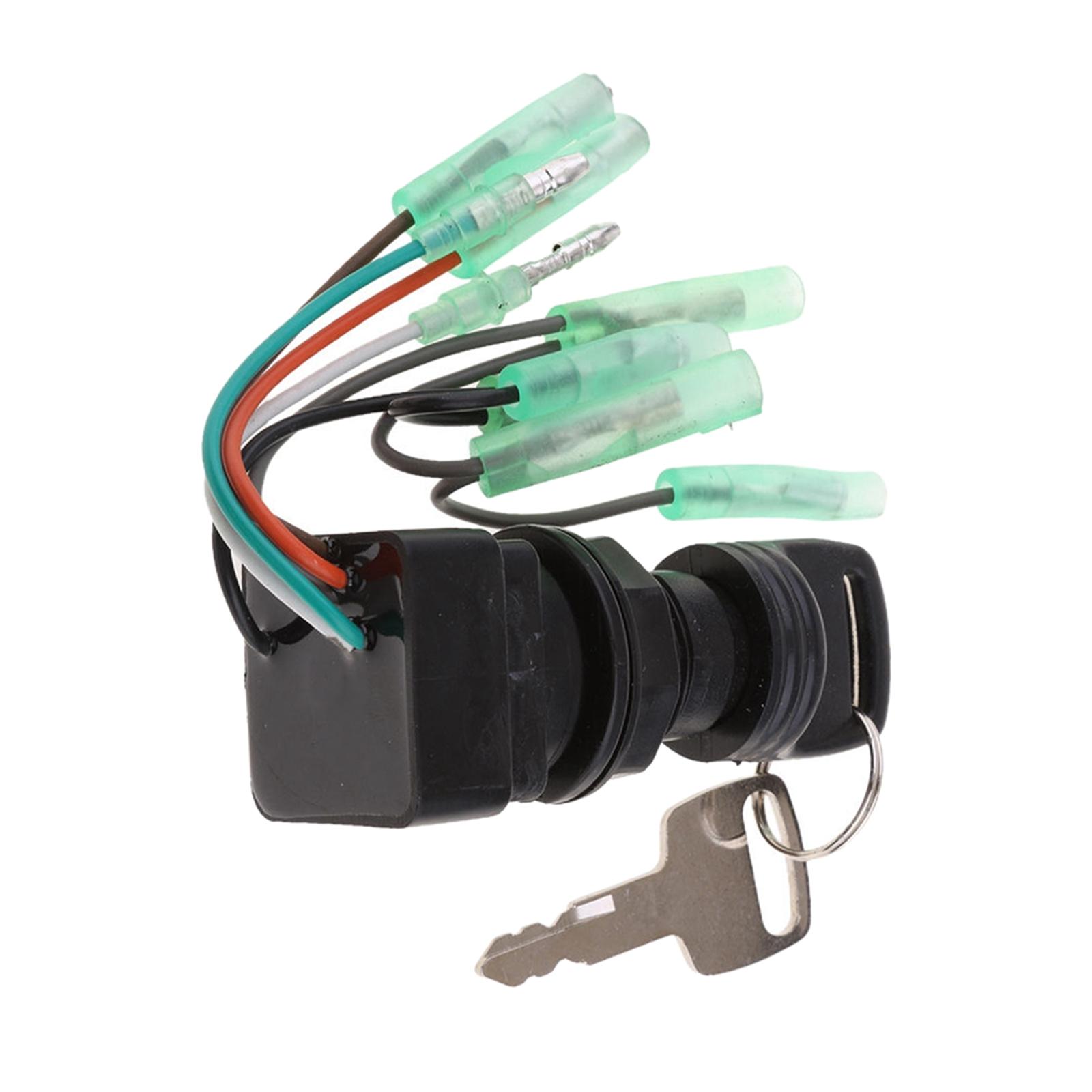 Boat Ignition Key Switch Durable for Suzuki Replacement Modification