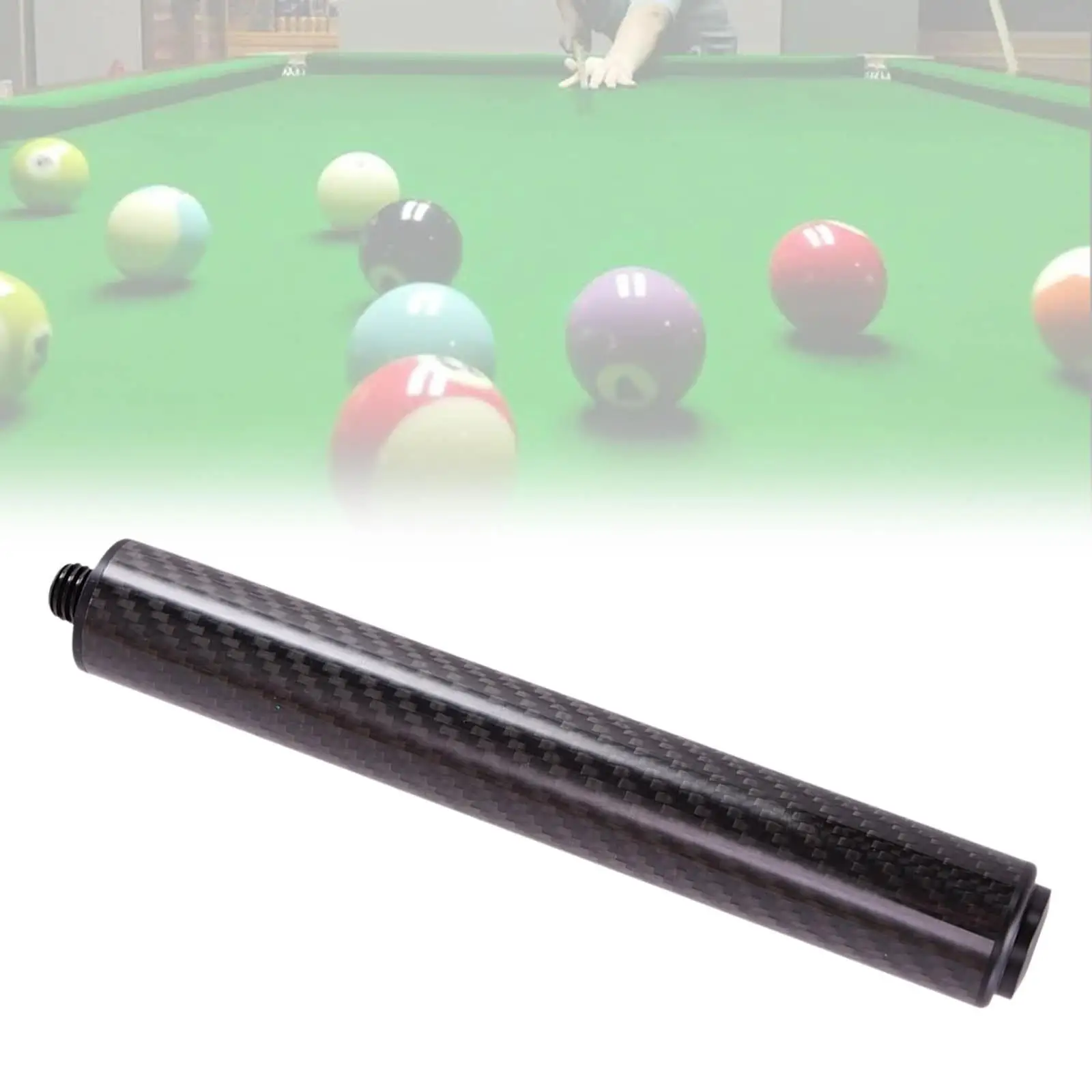 Lightweight Billiards Cue Extension Pool Cue End Extender Extendable