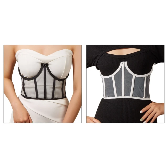 Sexy Corset Underbust Women Lace Body Shaper Girdle Modeling