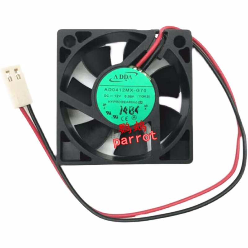 0.08A rolamento hidráulico silencioso ventilador de refrigeração 40*40*10MM