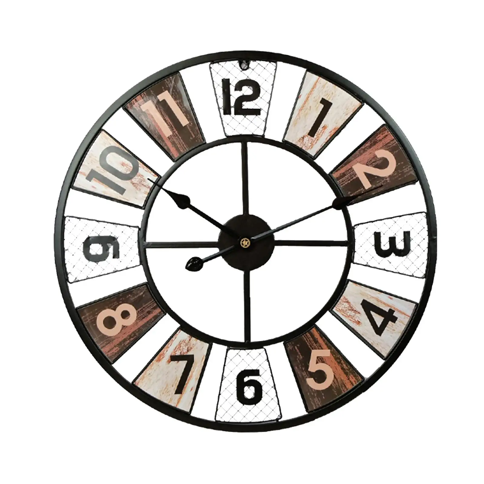 Large Wall Clock 24Inches Decorative Wall Clocks for Home Living Room Wall Decor