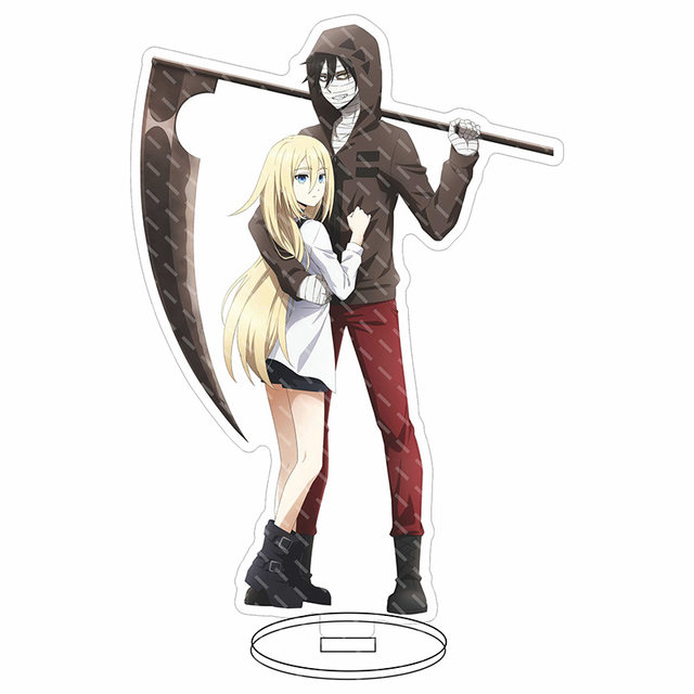  YURCNSA Angels of Death Acrylic Stand Figure Anime Character  Collectible Model Statue Toys Desktop Ornament Display Standing (Color : 6)  : Toys & Games