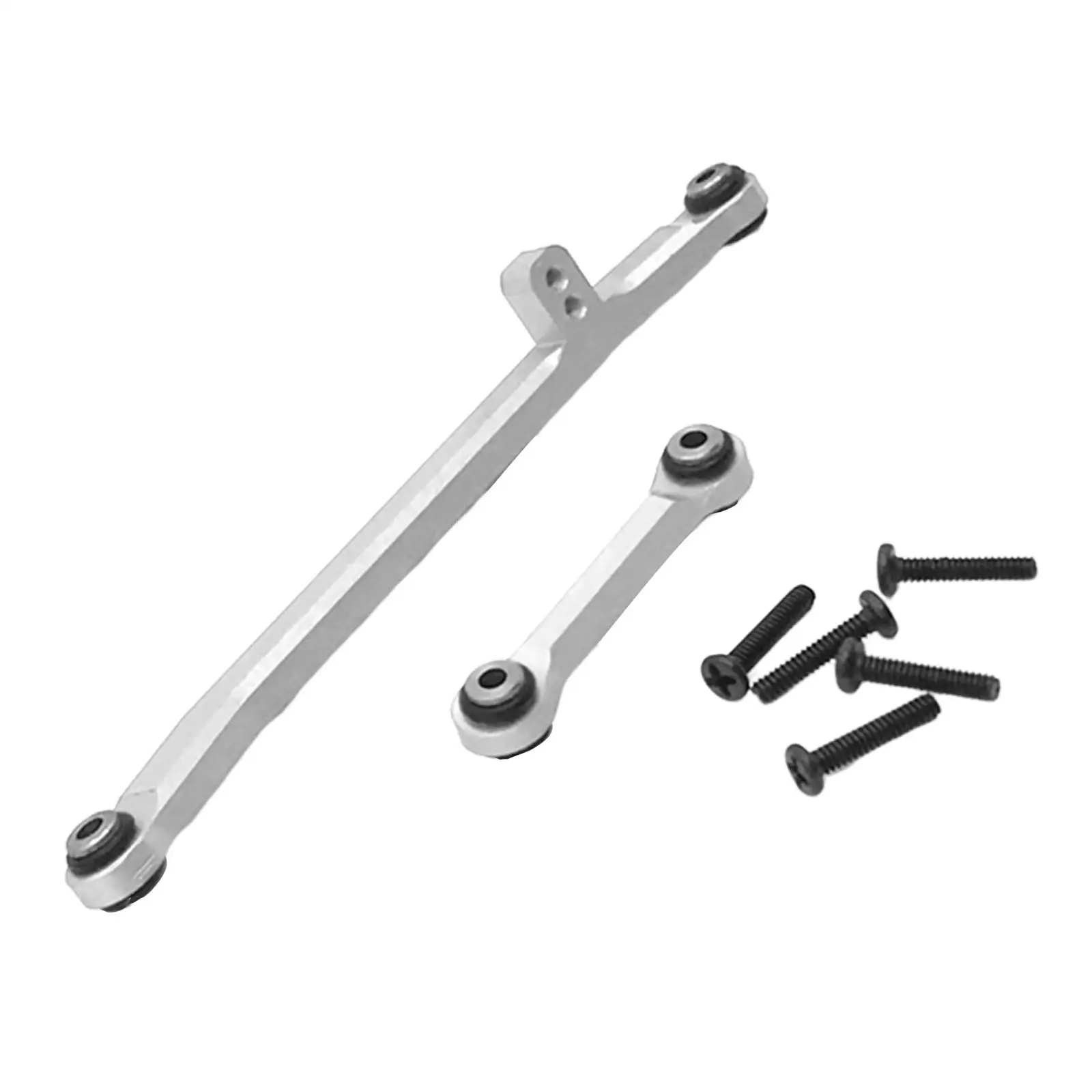 2 Pieces Steering Link Rods, Replacement for Axial SCX24 90081 RC Off Road Car Upgrade