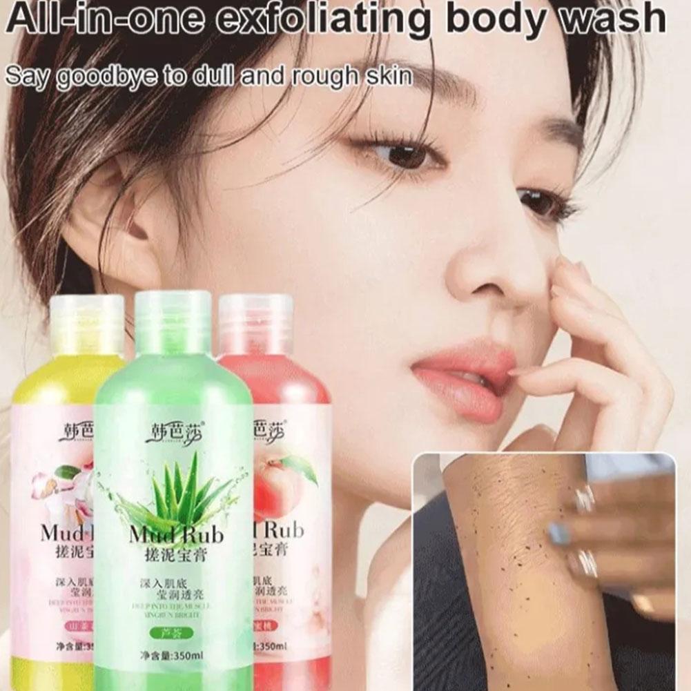 Best of 350ml Facial Scrub Exfoliating Cream Whitening Moisturizer Body Mud And Care Gel Rub Skin Female Cleaning Deep Peeling Male Reviews & Tips