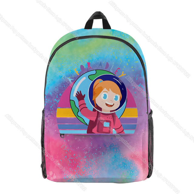 BINGTIESHA Amanda The Adventurer 3D Print kawaii Backpack School Bag 