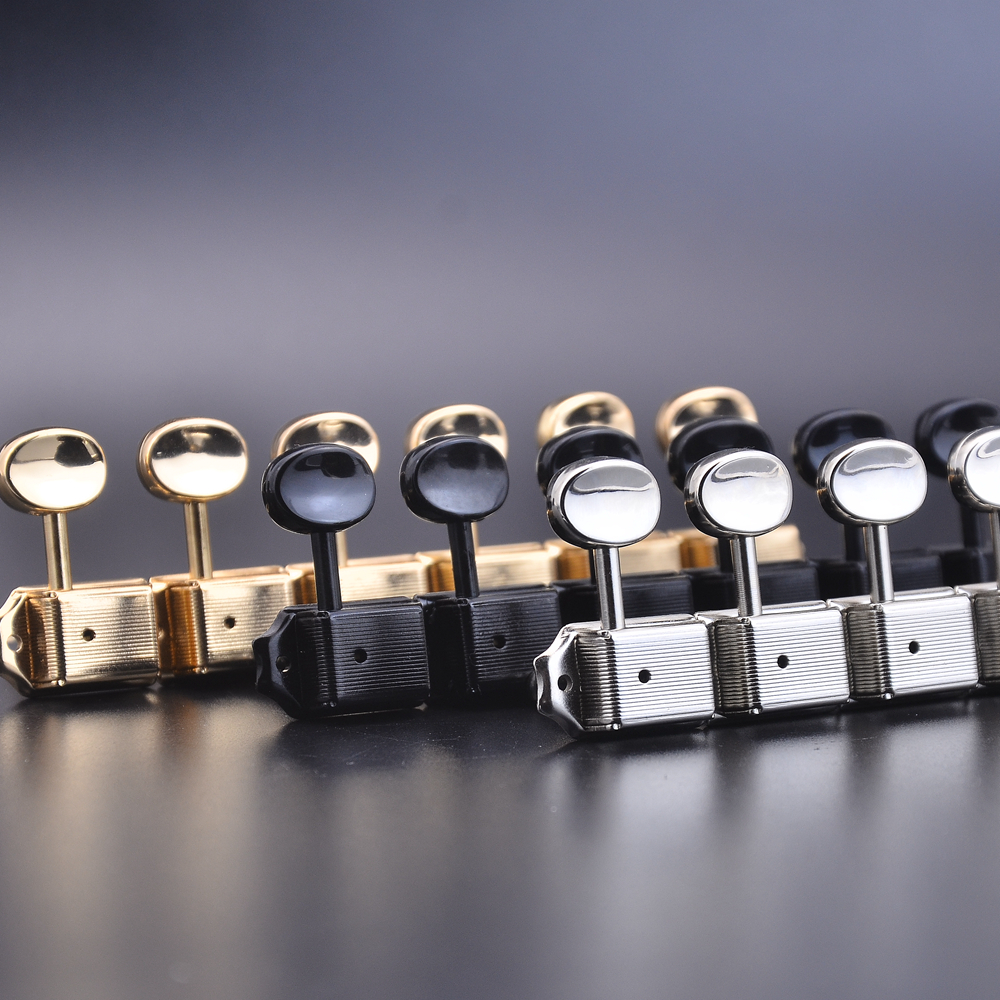 Description Picture 2 of item1 Set GF Kluson Vintage Guitar Machine Heads Tuners For ST TL Guitar Tuning Pegs