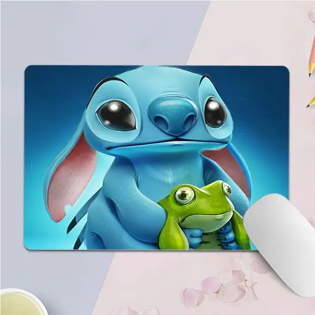 Lilo And Stitch Cartoon Smile New Desktop Mouse Pad L12 Large Gamming  Mousepad