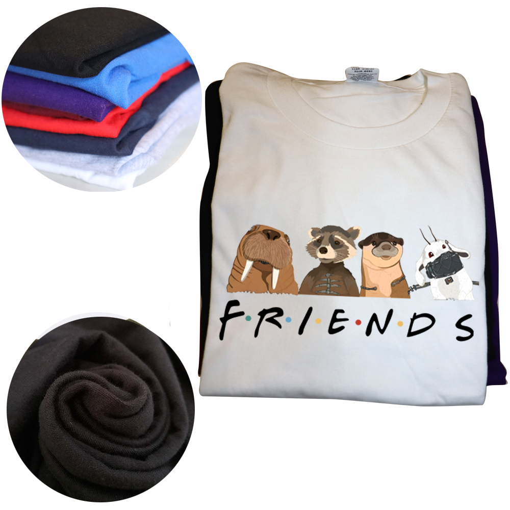 Lylla & Rocket Teefs Boden T-Shirt Rocket Lylla Shirts Galaxy Guardians 3, inspiriertes Rocket Raccoon Friends T-Shirt Fans Geschenk – Detail 3