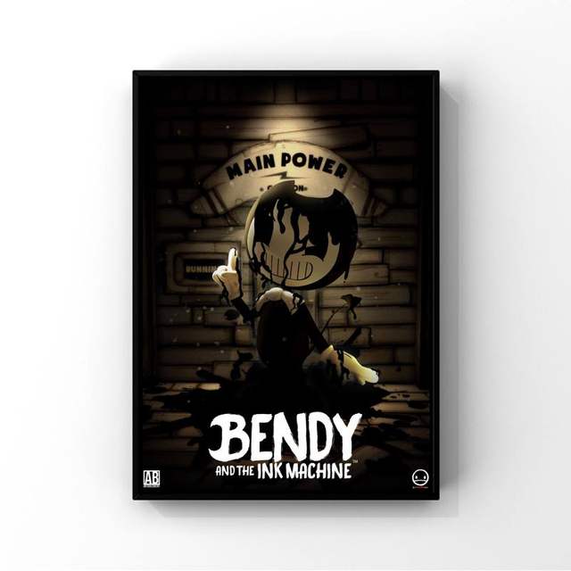 Bendy & the Ink Machine Inspired Game Art Digital Download 