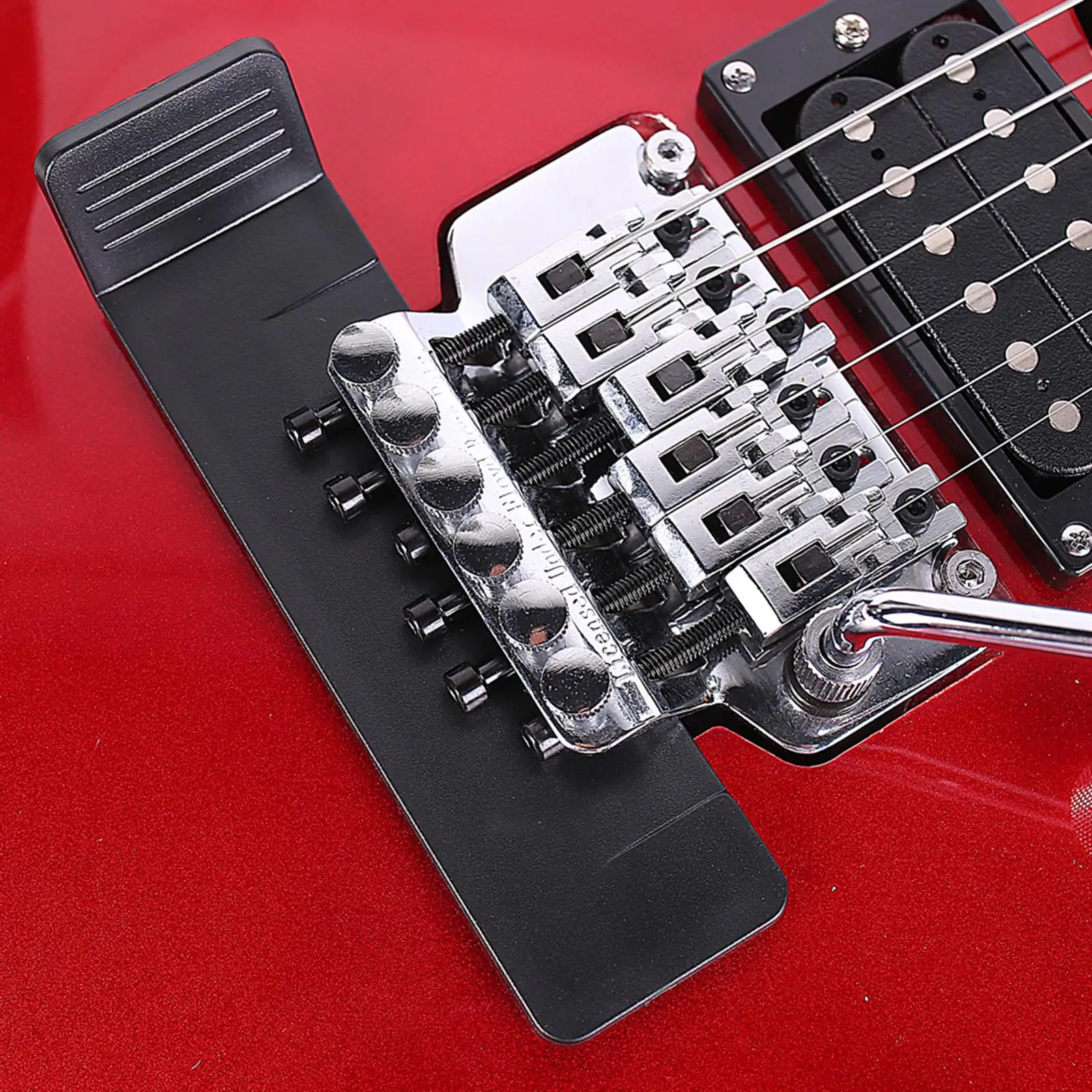 Guitar Floating Tremolo Bridge Shim for Faster String Replacement Easy to Use Raise Guitar Bridges Durable Tremolo Block