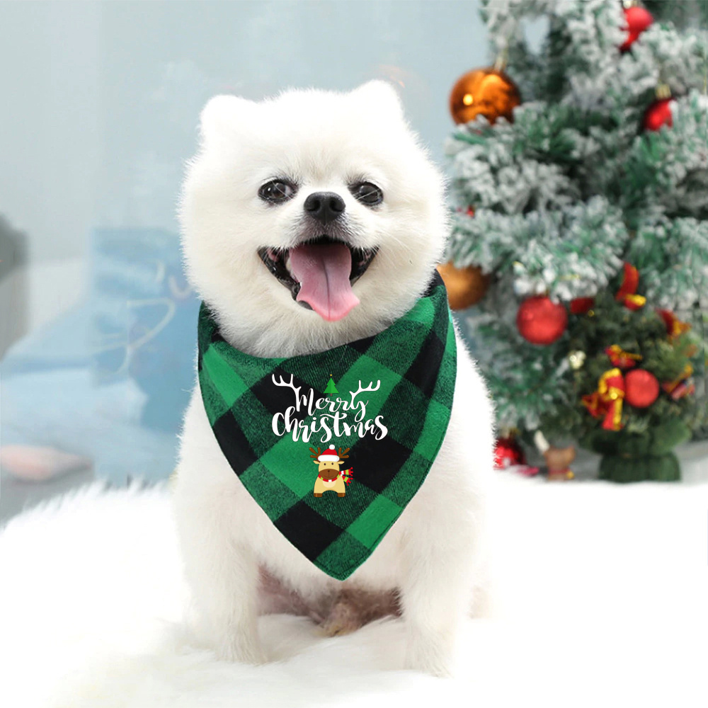 Title 9, Cão natal bandanas animal de estimação presente...