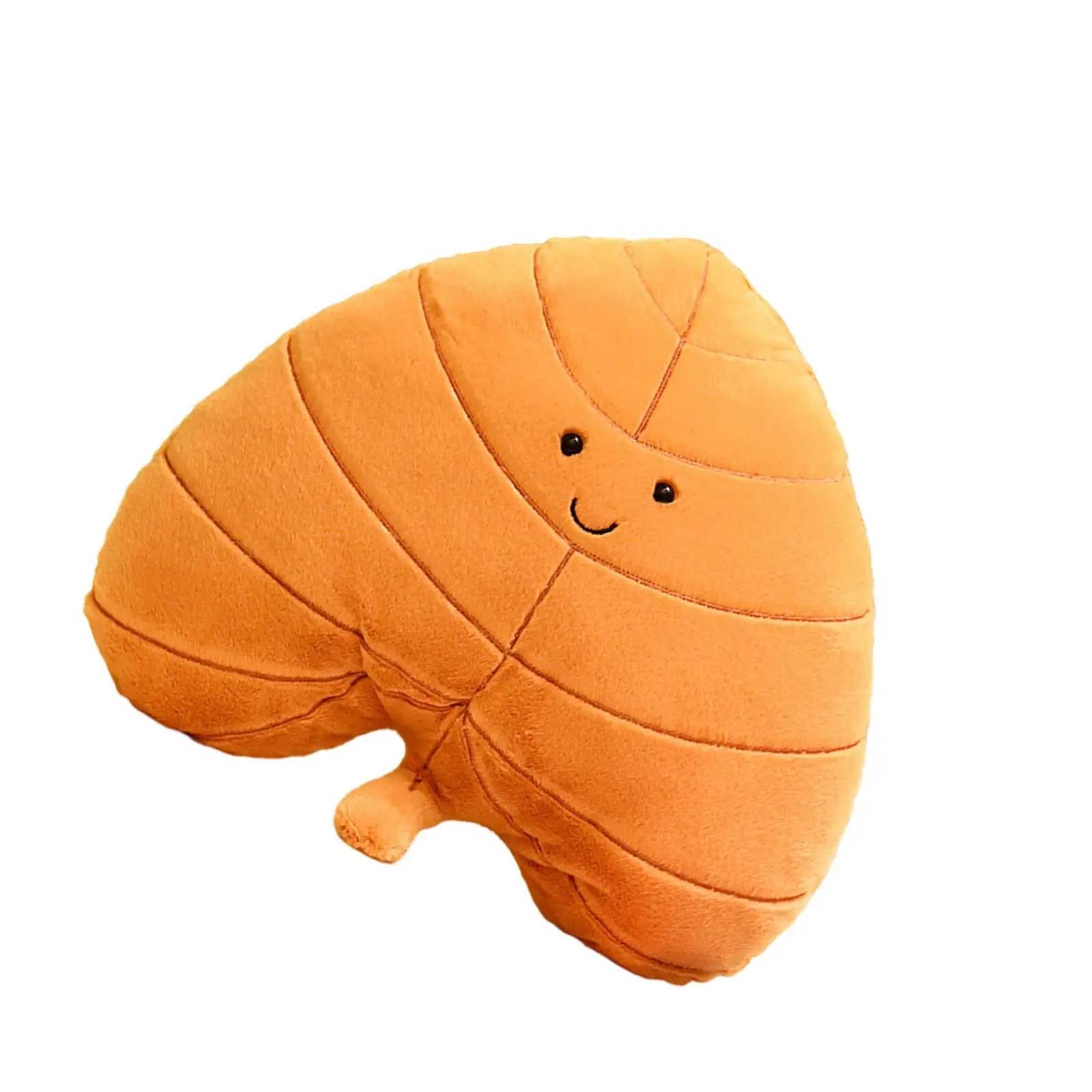 3D Leaf Plush Pillow Housewarming Gift Ornament for Living Room Office Sofa