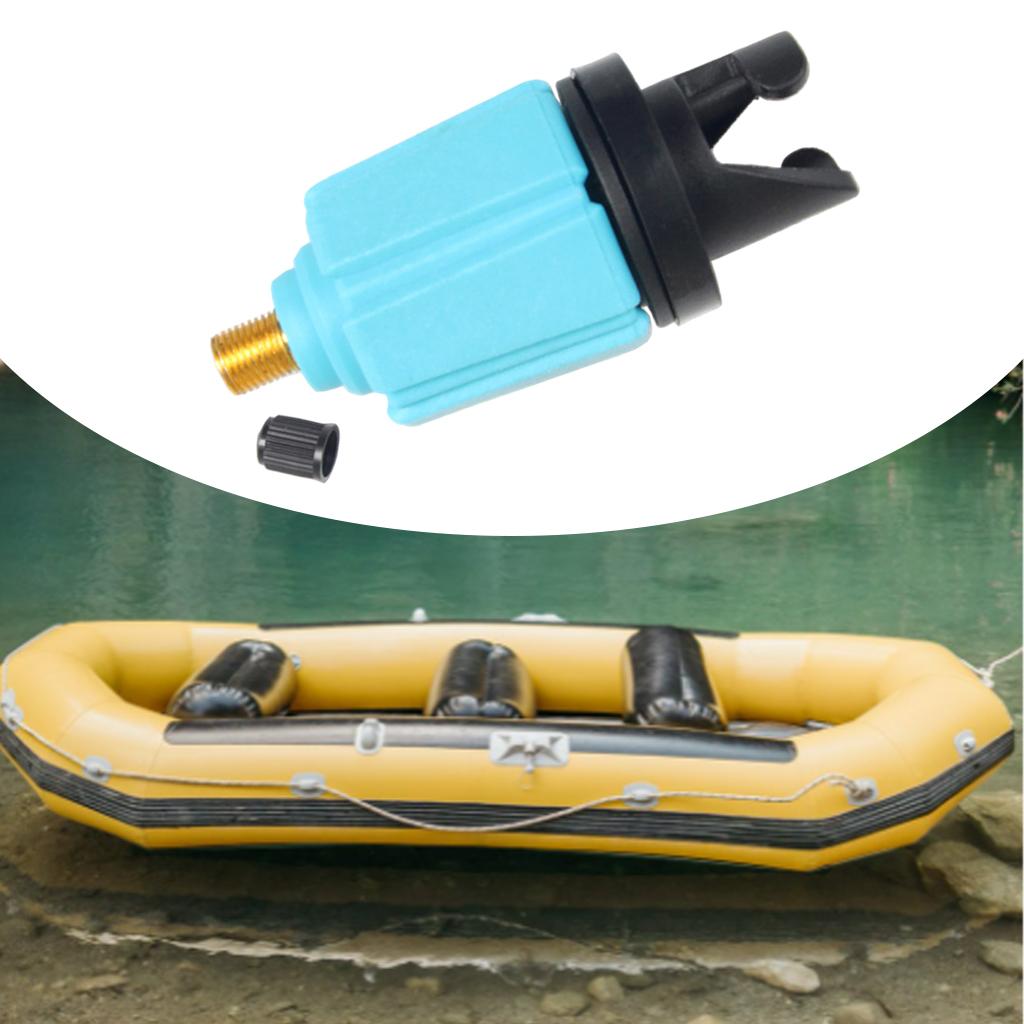  Pump Adaptor Durable Compressor Inflatable Boat Air   Rowing Kayak Inflatable Bed Surfboard for  for 