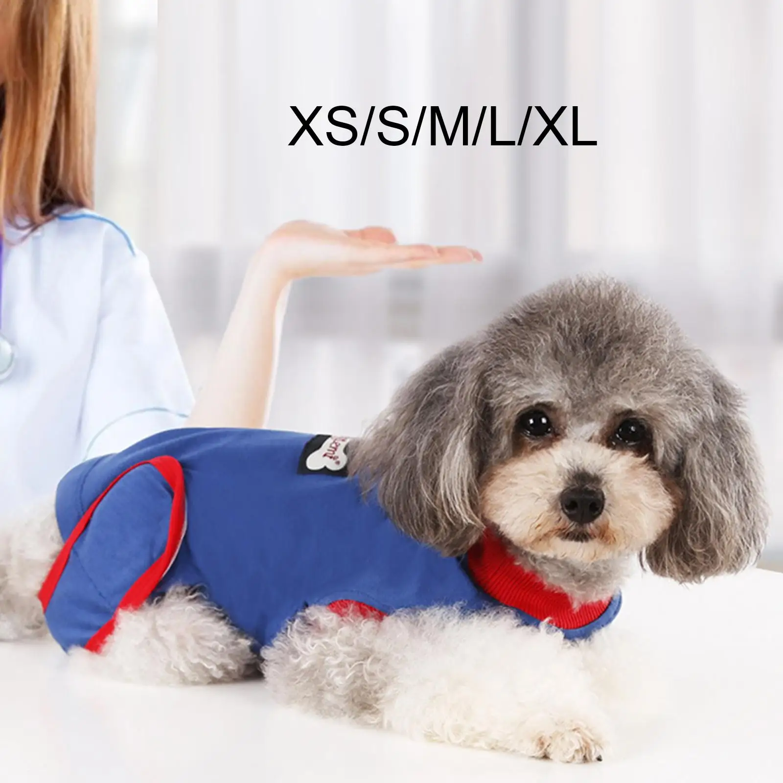 Pet Surgery Recovery Clothes Postoperative Care Clothes Nursing Clothes Anti Licking Pet Clothes Dog Jumpsuit Pajama