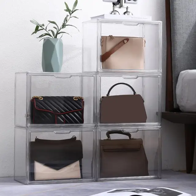 Luxury Closet Must Haves: Handbag Edition 1. Handbag Display Stand 2.  Divided Clutch Organizer 3. Acrylic Purse Hanger #luxury #handbag…