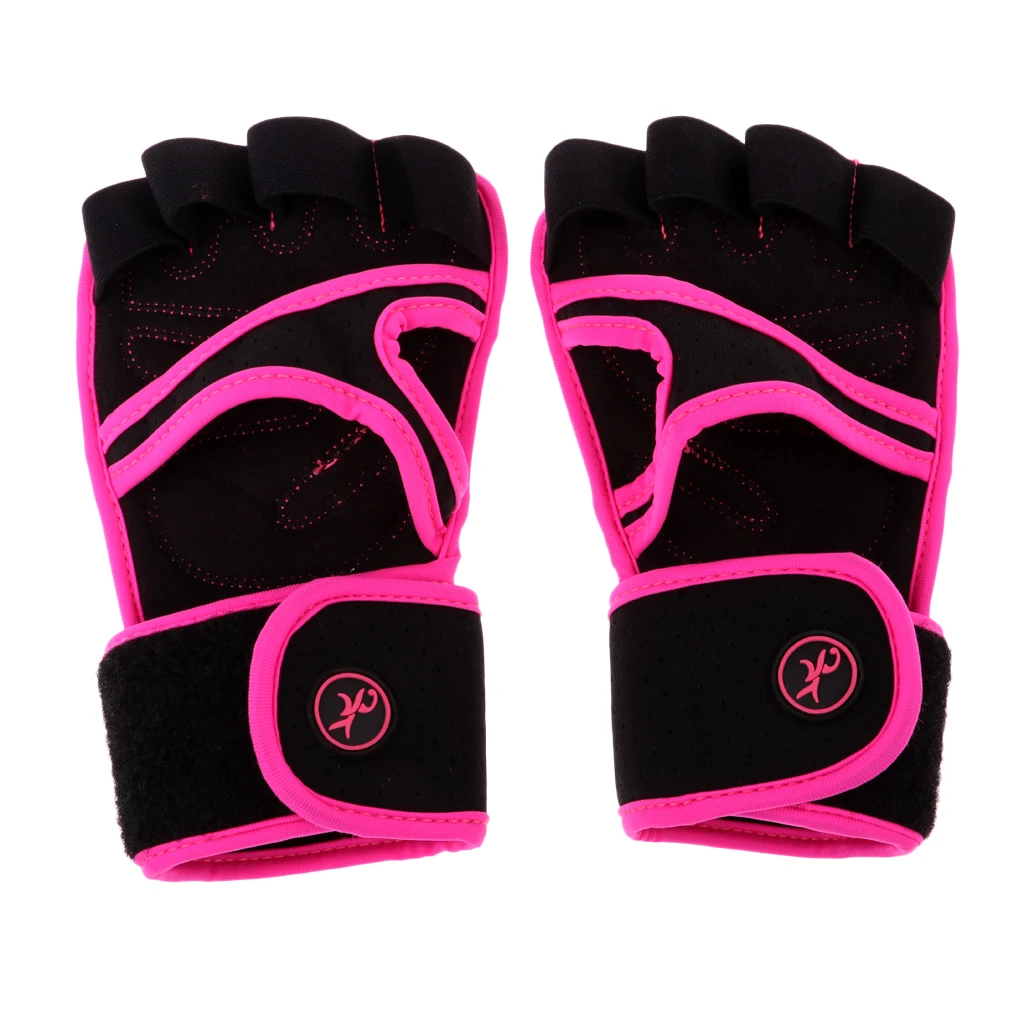 Premium  Gloves For Powerlifting, Weight Training, Biking, Cycling - Weights Lifting Gloves Workout Gloves with Wrist 