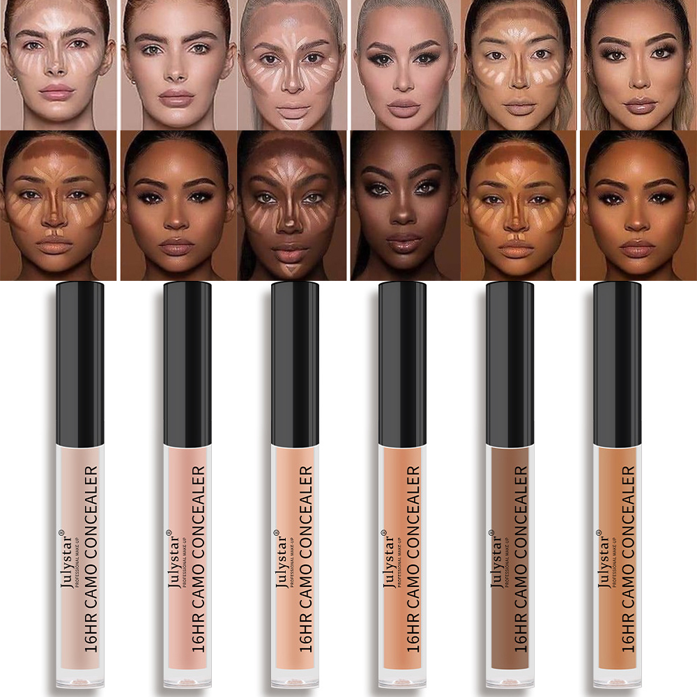 Best of Waterproof Matte Liquid Concealer Long Last Flawless Acne Anti Dark Circles Corrector Professional Concealing Makeup For Women Reviews & Tips