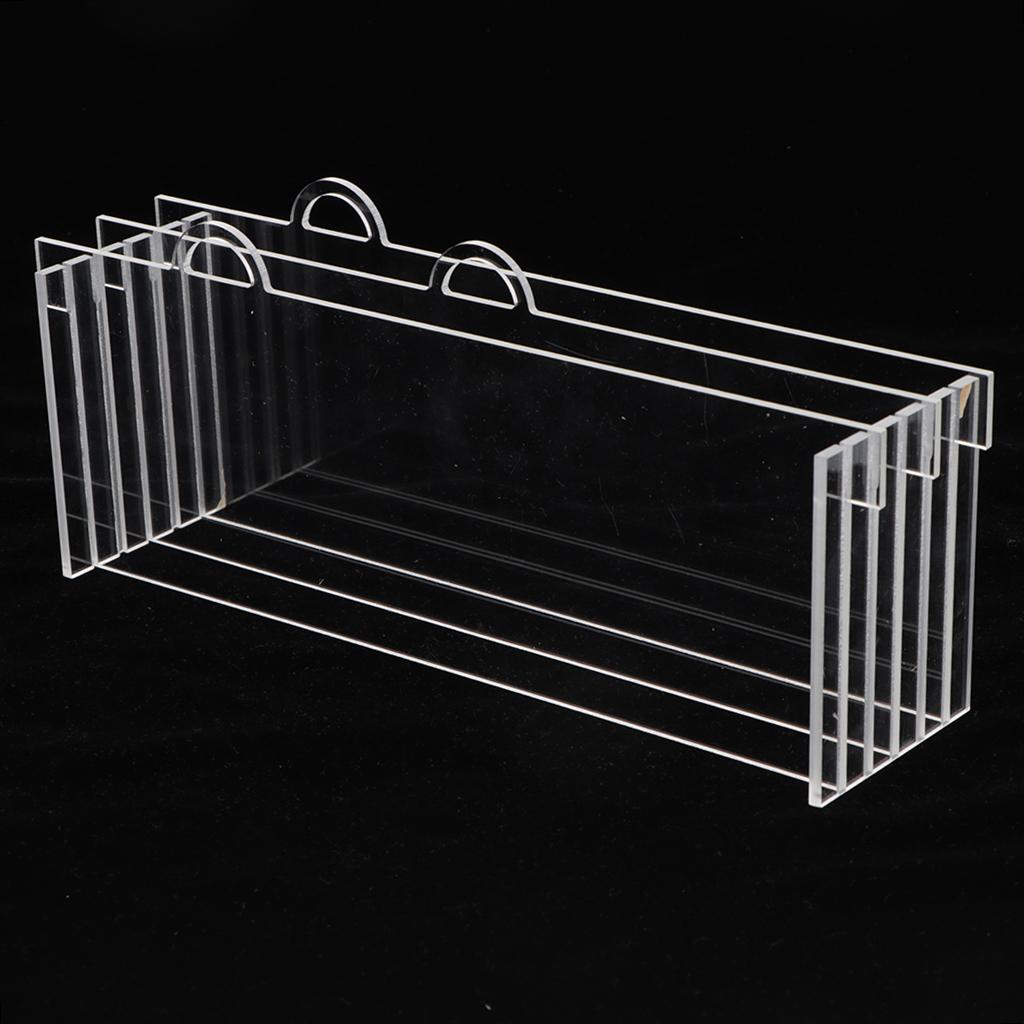 1 Set 5pcs Clear Acrylic Board Soap Loaf  Divider for DIY Tools