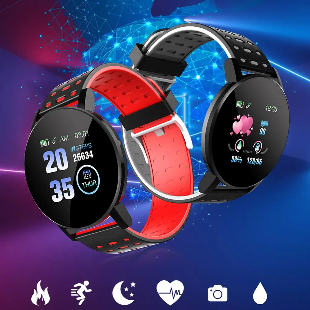 11  Watch, IP67 Waterproof Fitness, Activity with Calorie Counter// Pressure/Sleep and Camera Remote Control