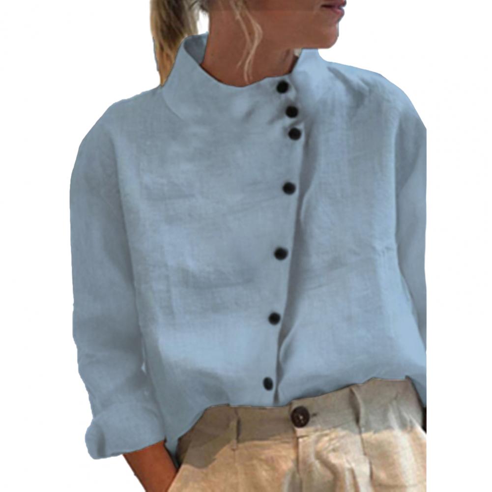 Title 8, Camicia casual da donna a maniche corte con col...