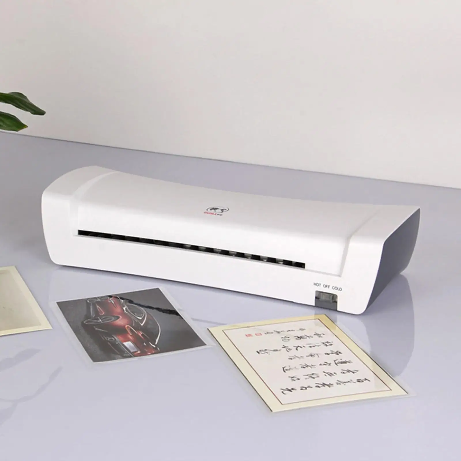 Hot/Cold Thermal Laminating Machine Laminator Laminator Machine, for Office Home