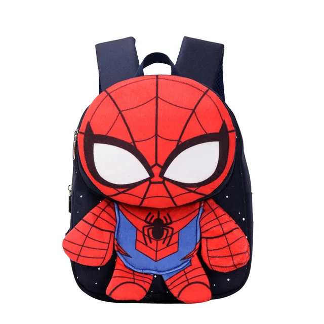 2021 New Disney Pink Superhero Spiderman Luminous Backpack Kids Black Cute  Cartoon Print Student Backpack Girls Ribbon Bag - AliExpress