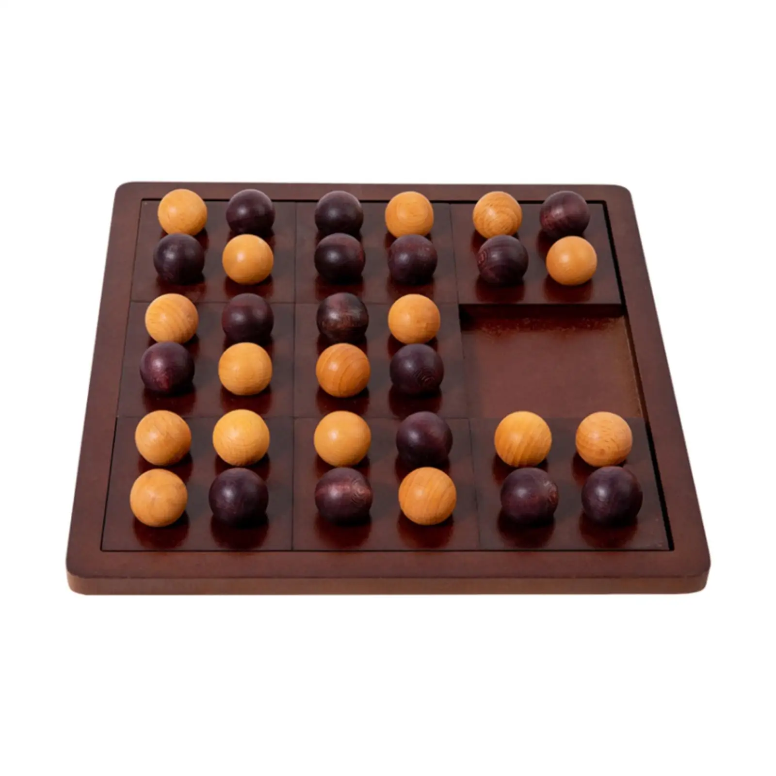 Wood Tic TAC Toe Game Hand Crafted Parent Child Interaction Game Board Game for Families Kids Indoor Outdoor Adults Travel