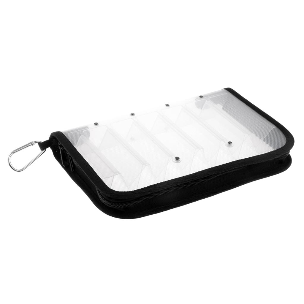 Calmar Pouch Two Sides Storage Case Holder Wallet Transparent