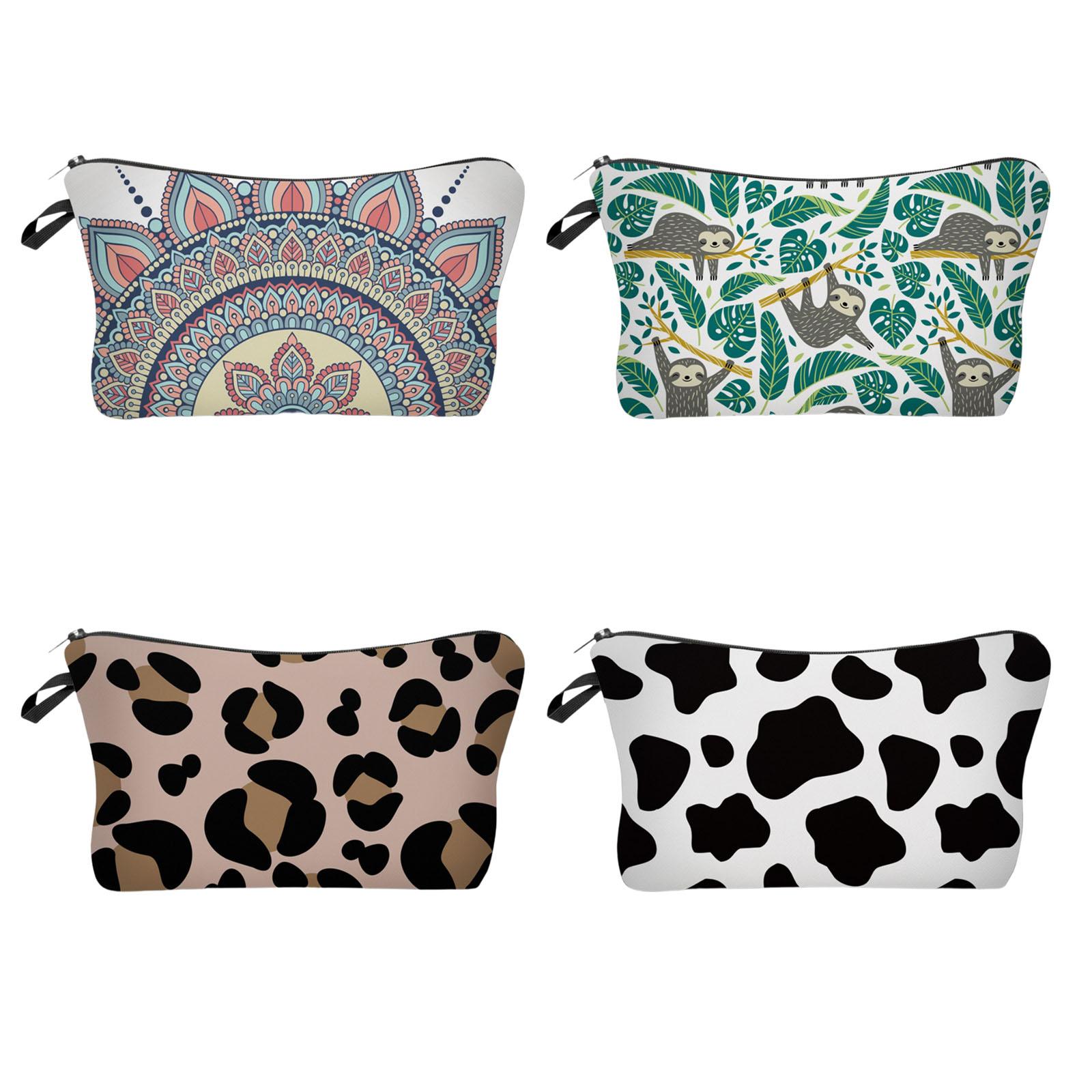 Portable Makeup Bag Wash Toiletry Bag Case Lipstick Makeup Organizer Storage Bag Handbag for Travel Bathroom Women Gifts Female