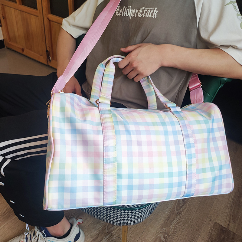 Rainbow Gingham Duffle Bags, Grande Fitness Yoga