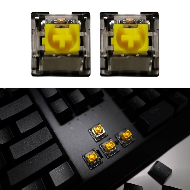 RAZER Blackwidow Elite - Yellow Switches store RGB Wired Gaming Keyboard