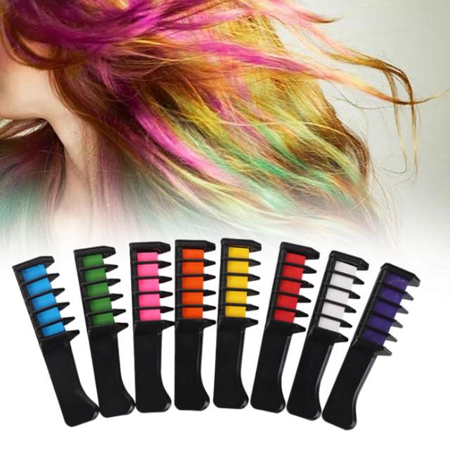 8 Hair Dyeing Combs, Disposable Hair good Dyeing Combs, Mini Hair Dyeing Chalk Hair