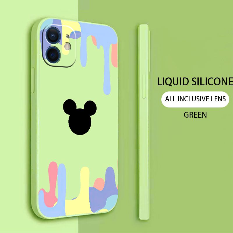 Cute Anime Mickey Phone Case For iPhone 11 SE 2020 7 7P 8 Plus X Xr Xs 11 12 13 Max Pro Mini 6 6s Ax93 Soft Fashion iphone 13 pro max cover