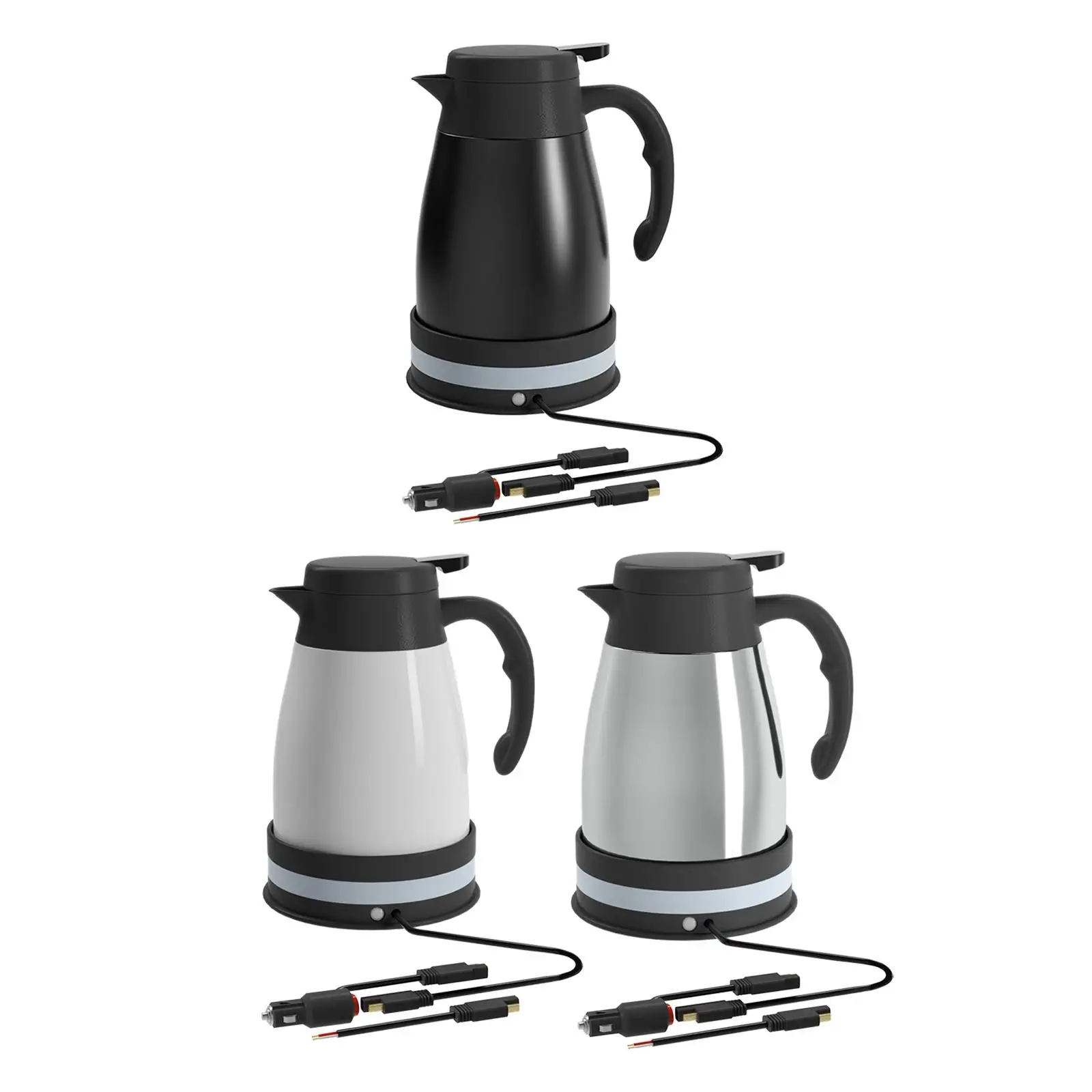 Car Electric Kettle Pot Hot Water Kettle DC 24V Heating Kettle for Road Trip