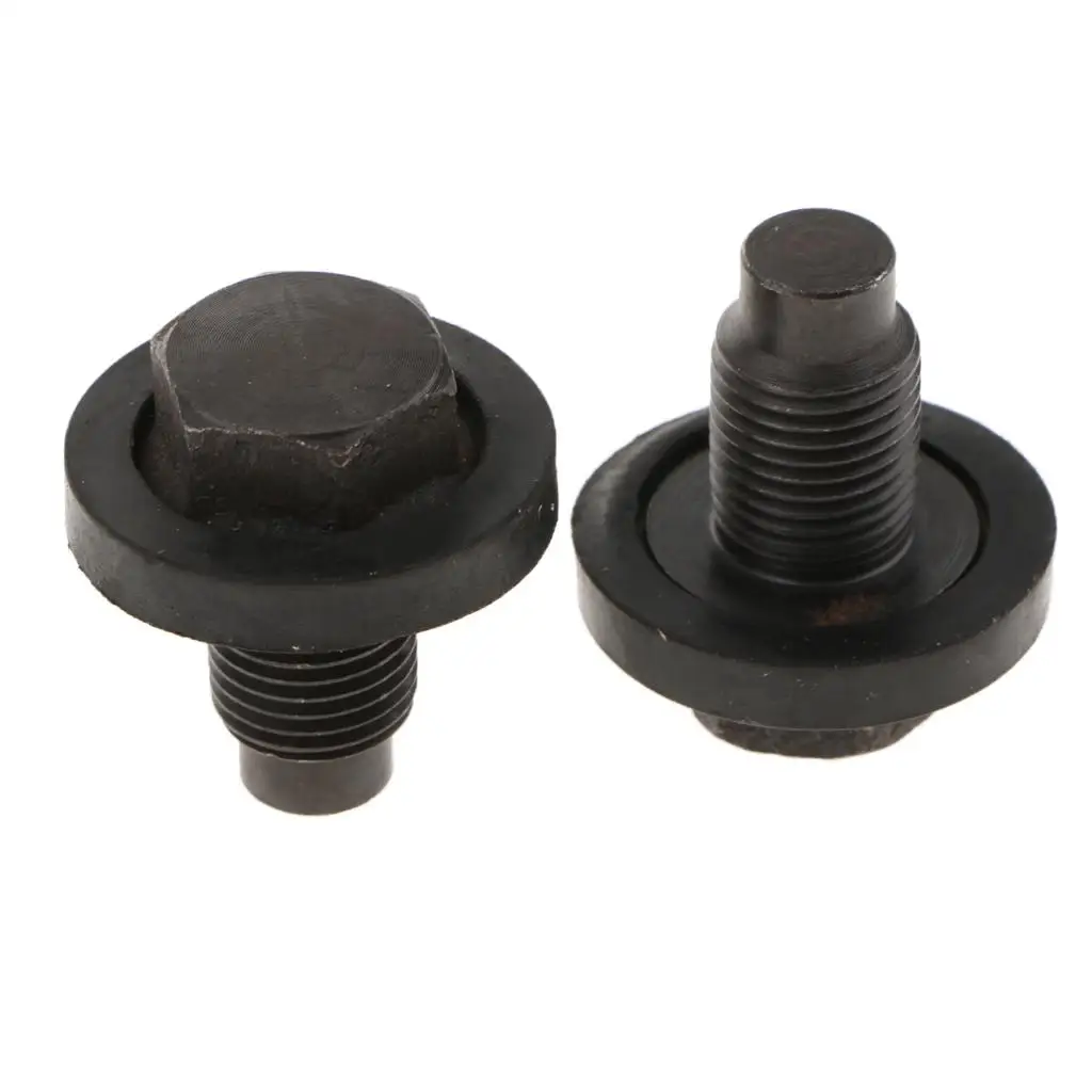 Oil Drain Plug Bolt with Gasket Washer Seal Included Reusable Aluminum Plug
