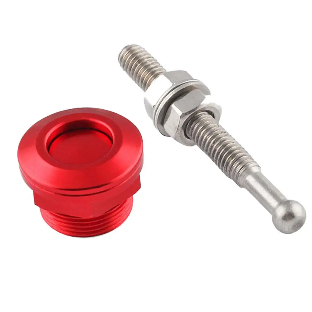 Great Performance 22mm Push Button  Bonnet Pins Latch Red