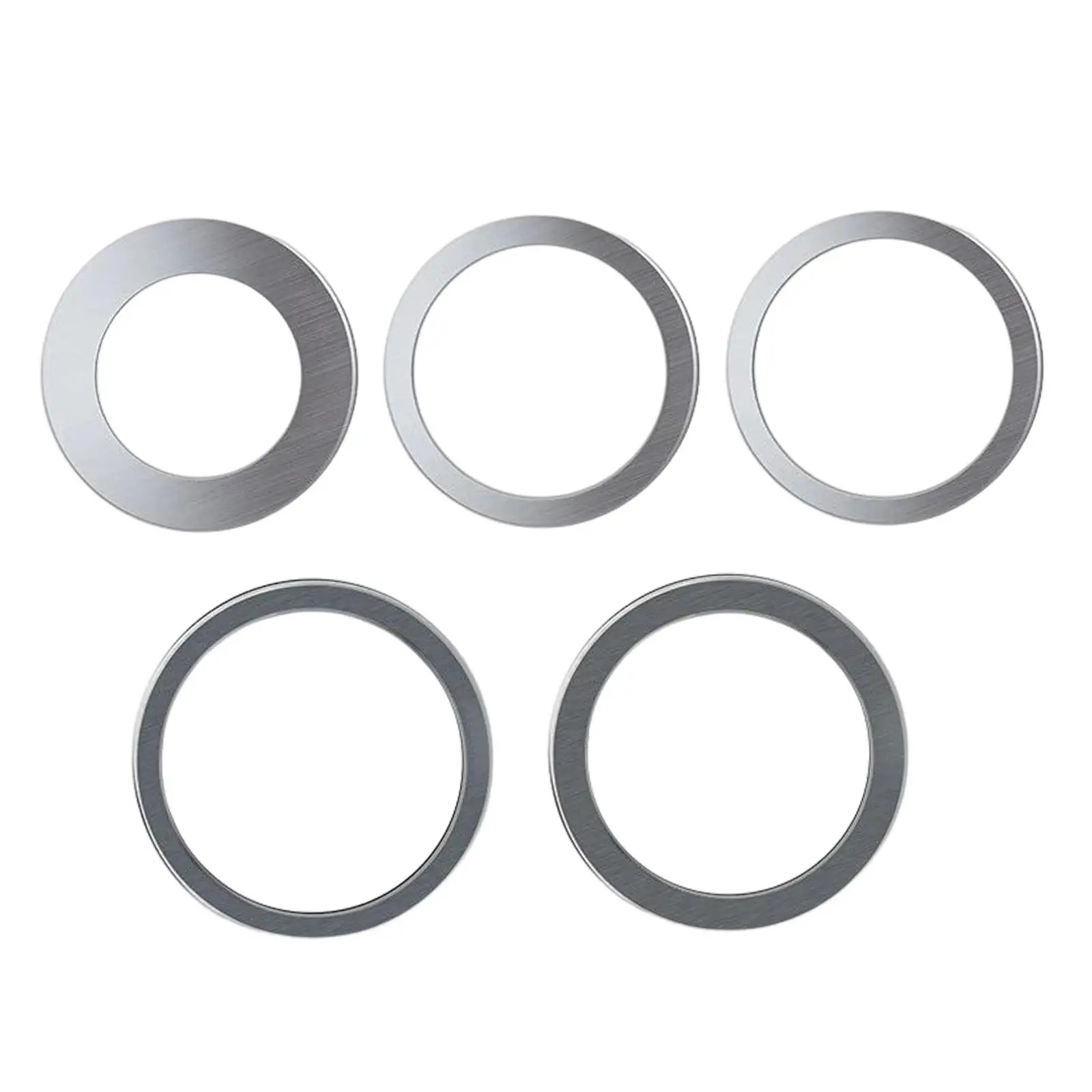 5Pcs Metal Circular Saw Disc Rings for Angle Grinder, Carving Disc Spacer