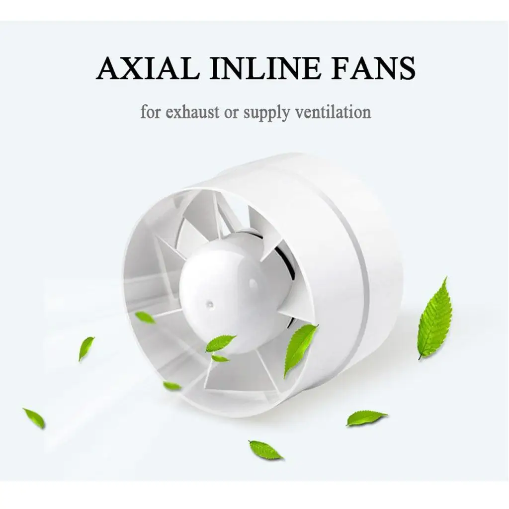 4 INCH / 150 MM 14 W VENTILATION EXHAUST GAS FAN Inline Ventilation Fan for
