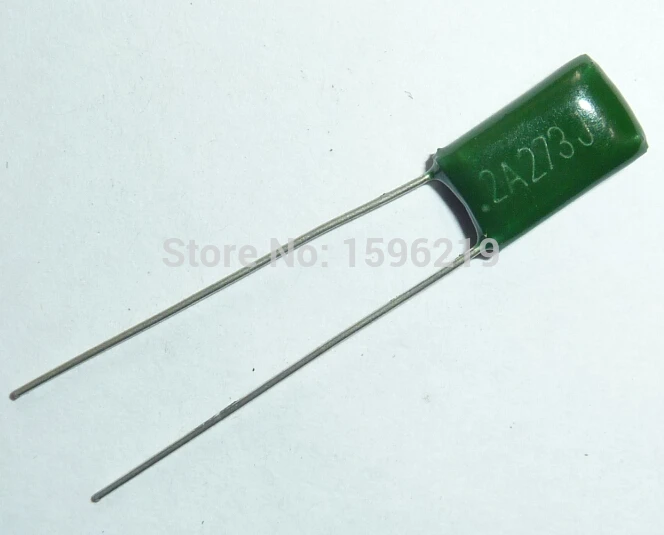 10 stücke/100 stücke Mylar-Film kondensator 100V 2 a273j 0,027 uf 27nf 2 a273 5% Polyester film kondensator – Detail 1