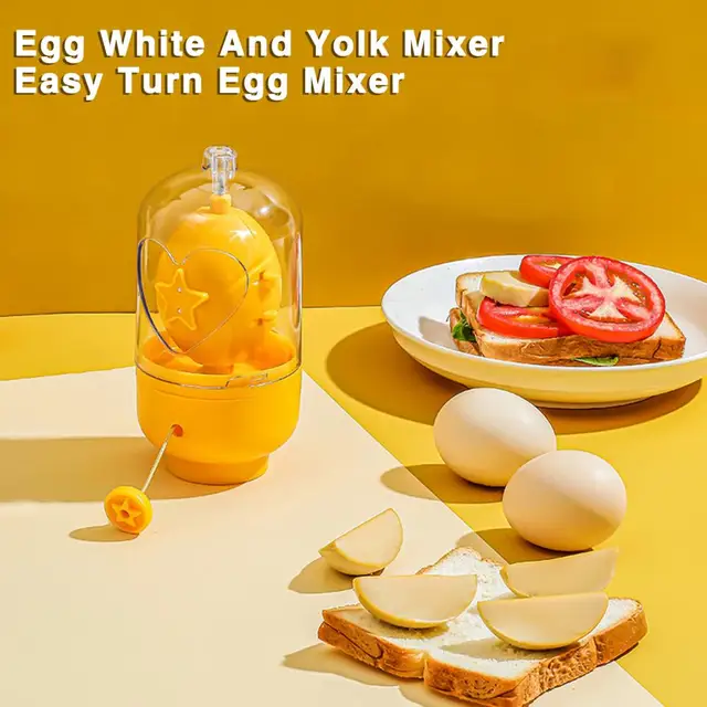 Egg Yolk Mixer Spinner  Egg Kitchen Gadget #feedshort #shortfeed  #newgadgets #eggyolk 