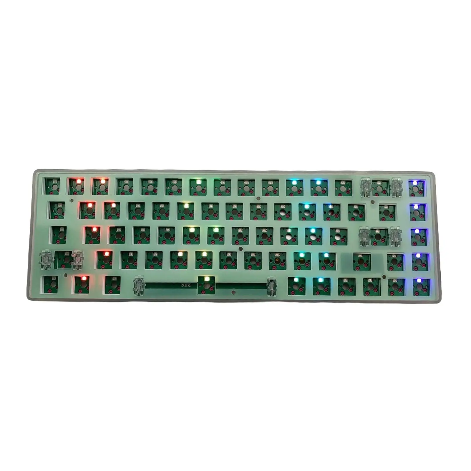 68 Keys Mechanical Keyboard DIY Kit DIY 2000mAh for Mechanical Axis for Laptop PC