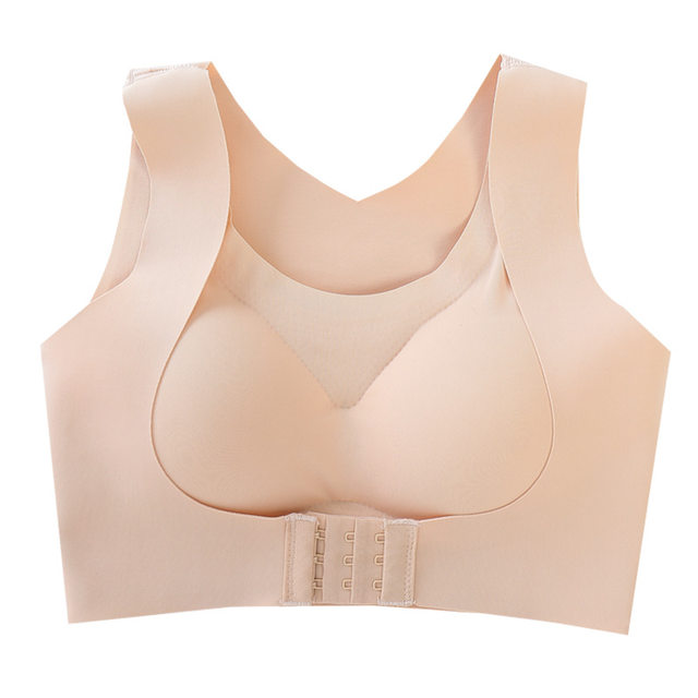 Bra For Women Posture Corrector Seamless Push Up Shockproof Sports