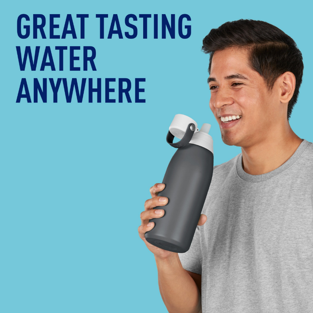 How to set up Brita's Premium Filtering Stainless Steel Bottle