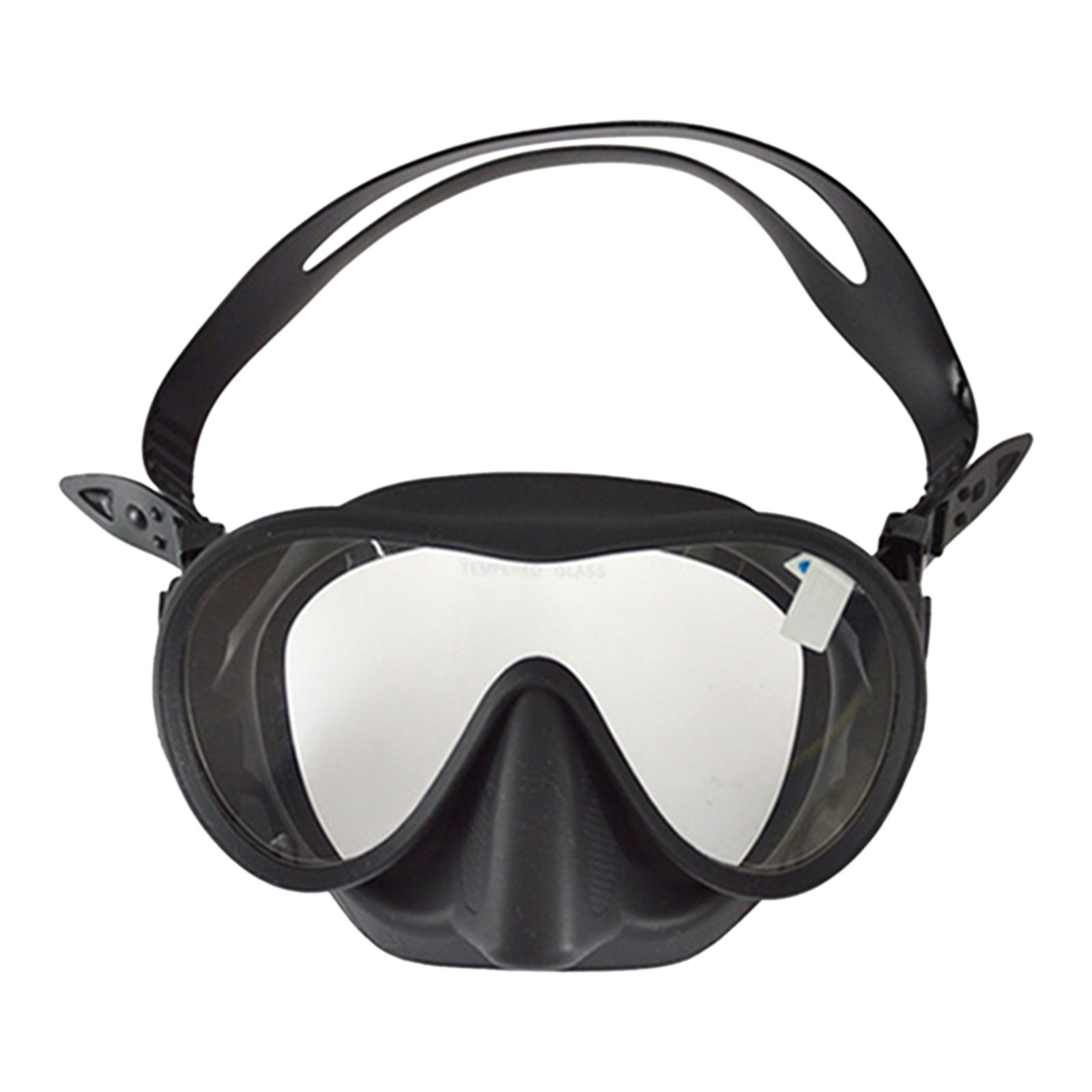 Snorkel Goggles Anti Fog Adults Accesscories Scuba Diver Adjustable Headband