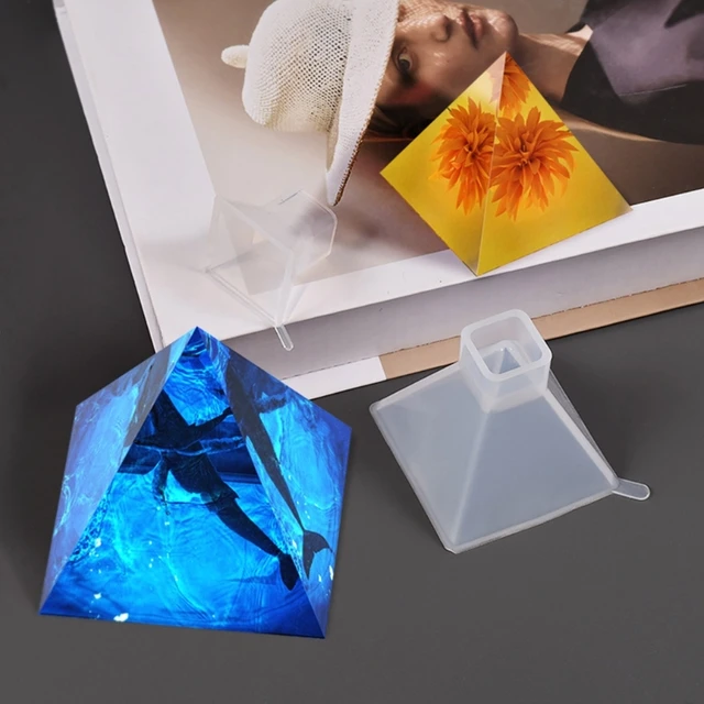 Silicone Pyramid Molds Crystal Epoxy Mold Pyramid Epoxy Resin